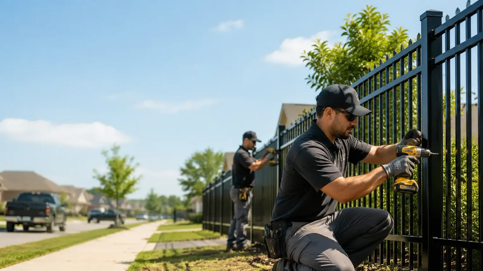 Metal Fence Installation in Peoria Heights, IL